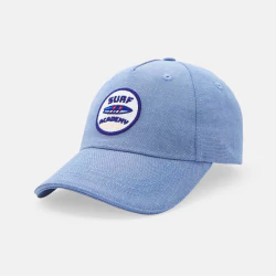 Boy's blue denim chambray cap