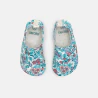 Baby girl's blue floral swimming shoes