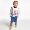 Baby boy's white animal T-shirt