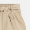 Baby girl's floaty paperbag shorts