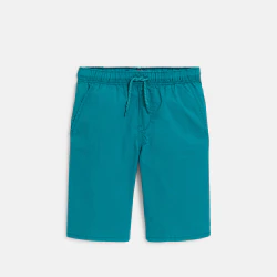 Boy's slim-fit plain blue...