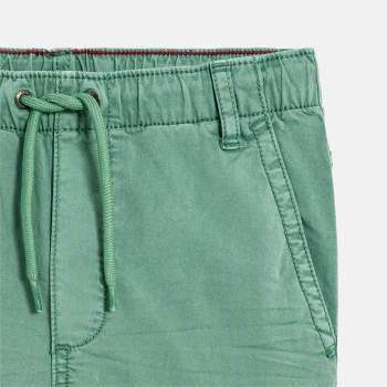 Boy's green cargo trousers