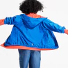 Boy's blue waterproof windcheater jacket.