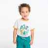 Baby boy's white animal T-shirt