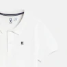 Pique cotton polo shirt