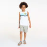 Boy's blue striped shorts