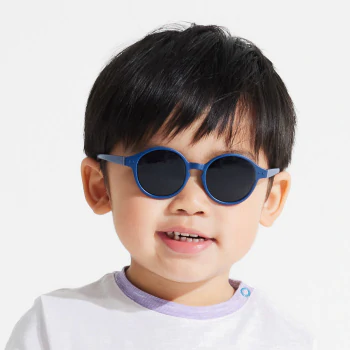 Baby boy's plain blue category 4 sunglasses