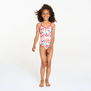 One-piece printed swimsuit