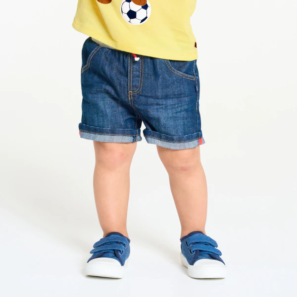 Baby boy's yellow lion football T-shirt