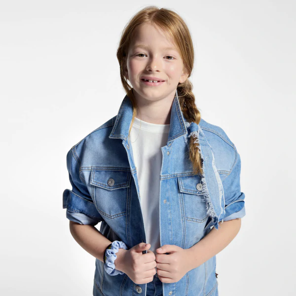 Boys' blue denim jacket