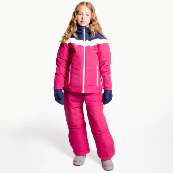 Girls' red ski jacket