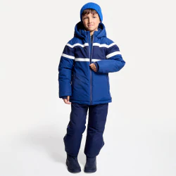 Boys' blue ski jacket