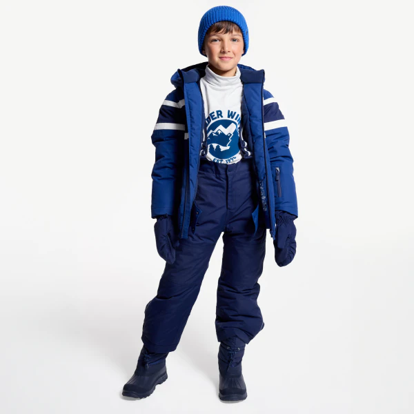 Boys' blue ski jacket